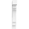Ekena Millwork Standard Merced Architectural Grade PVC Bracket with Block Ends, 3"W x 18"D x 24"H BKTP03X18X24MRC05 - alternate 2